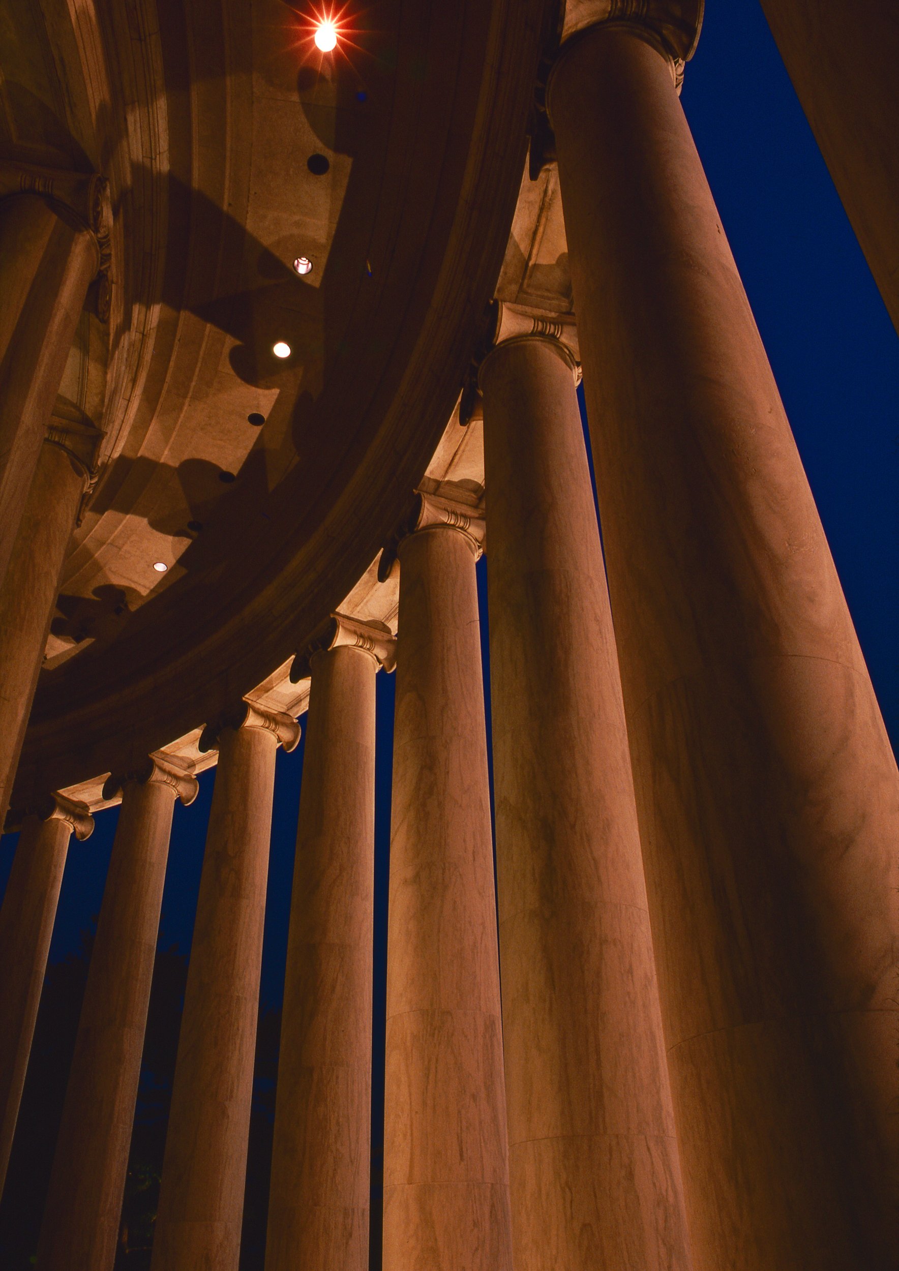 Jefferson Memorial  Columns
