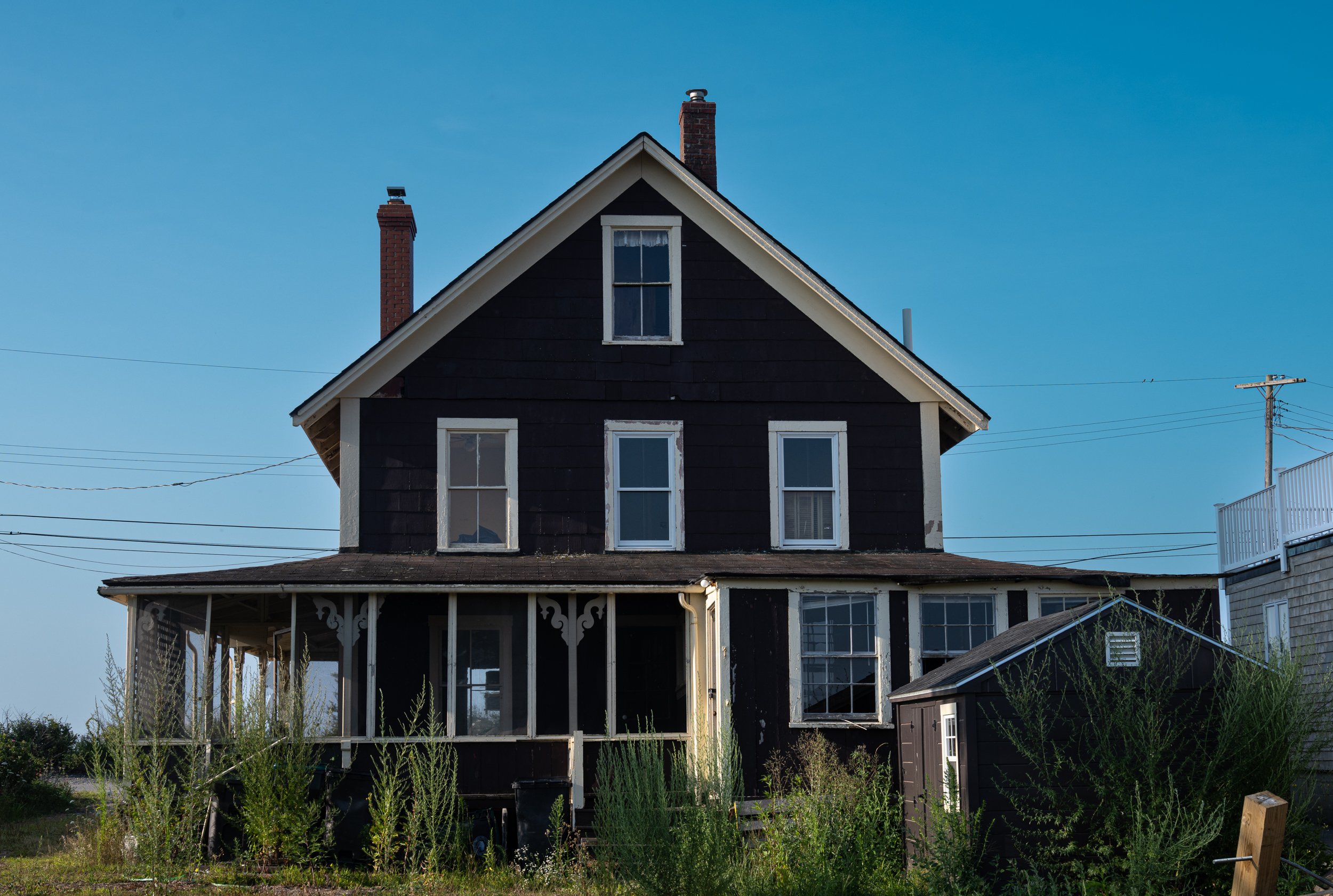 Abandoned House Near Tide Flats
