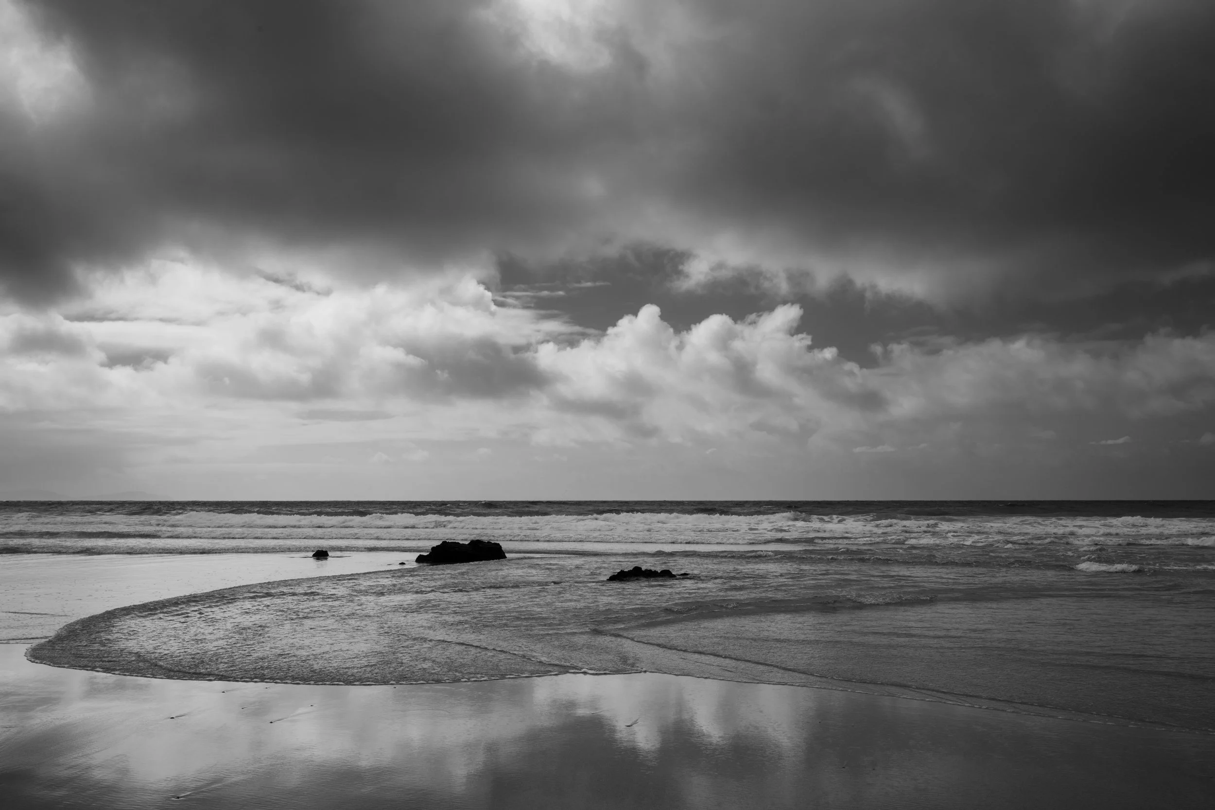 Cloud Reflection 1 - Coumeenoole Beach