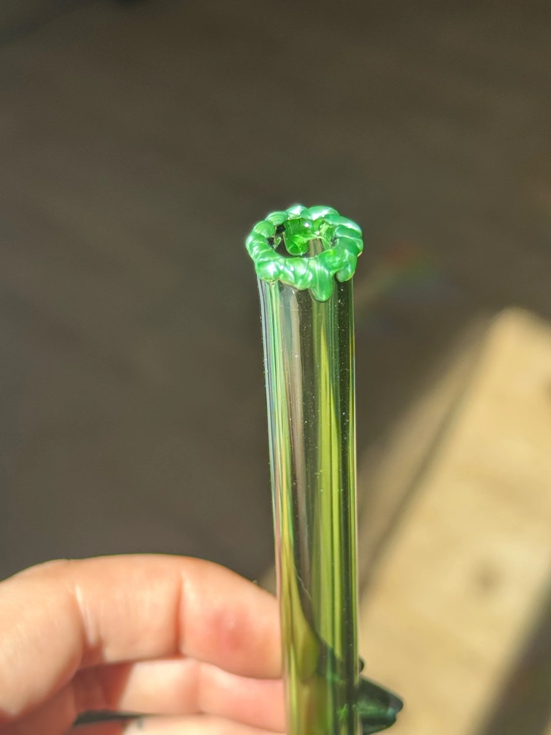 green-chromium-melted-lip-straw