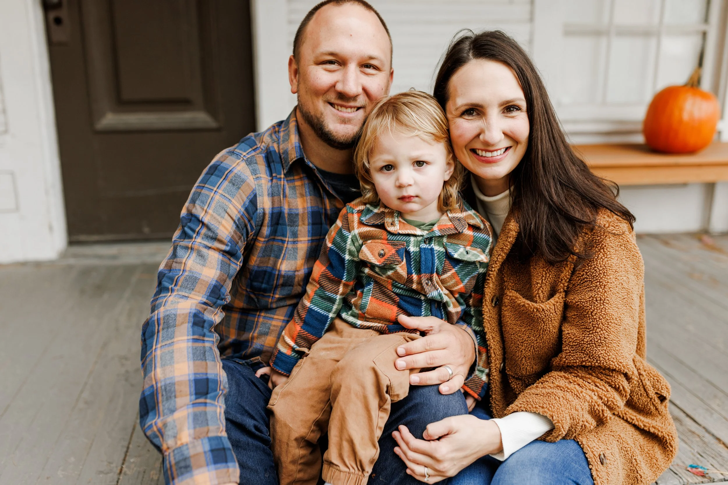 Kenison Family, fall greenmead historical park