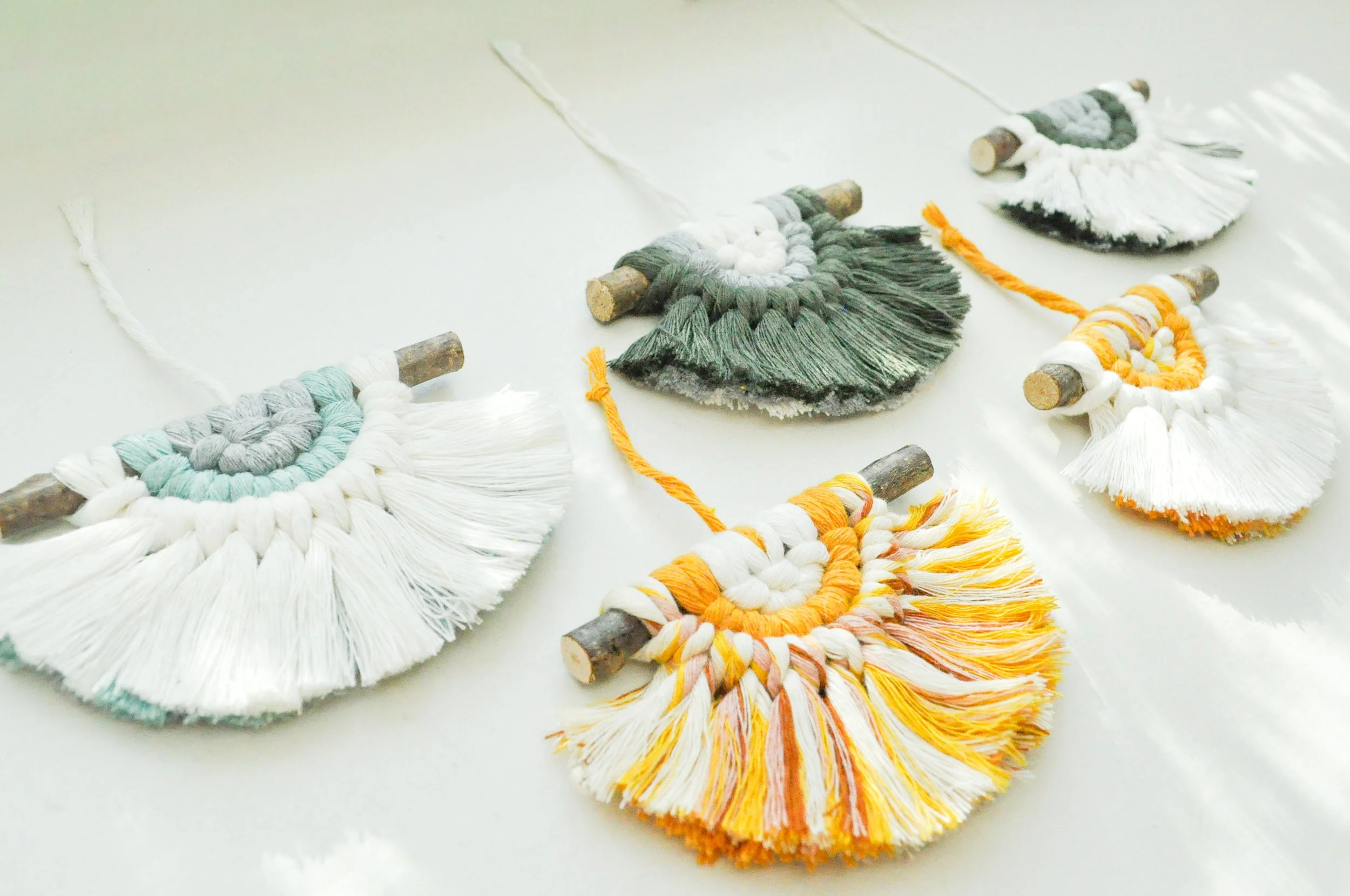 Mini Semi Circle Macrame Decor