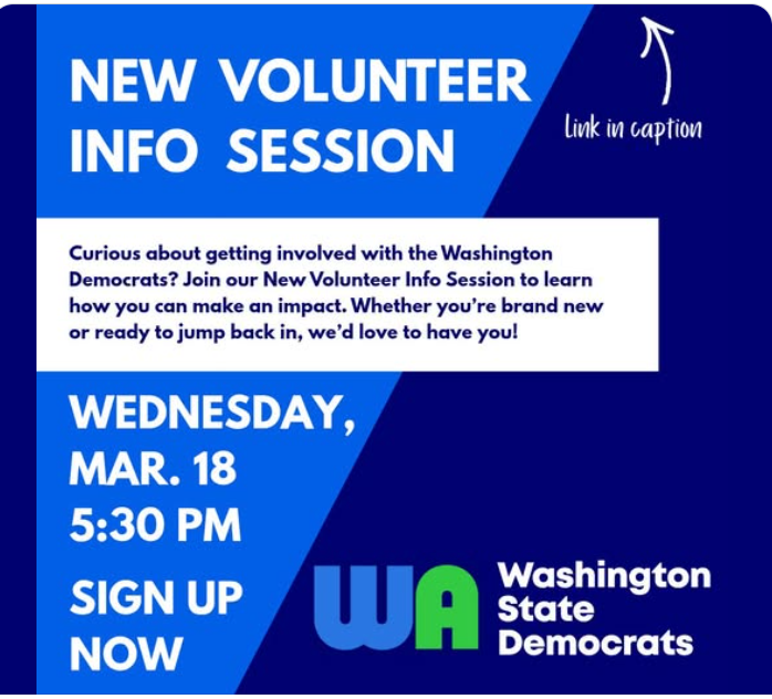 New Volunteer Session with State Dems