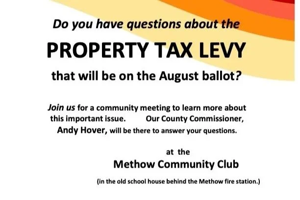 Do you have questions about the PROPERTY TAX LEVY?