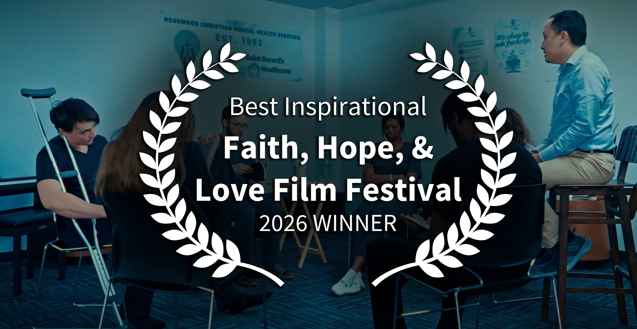 Faith in Shadows, Short Film won Best Inspirational. Writer, Director, Executive Producer, & Lead Actor - Peighton Williamson