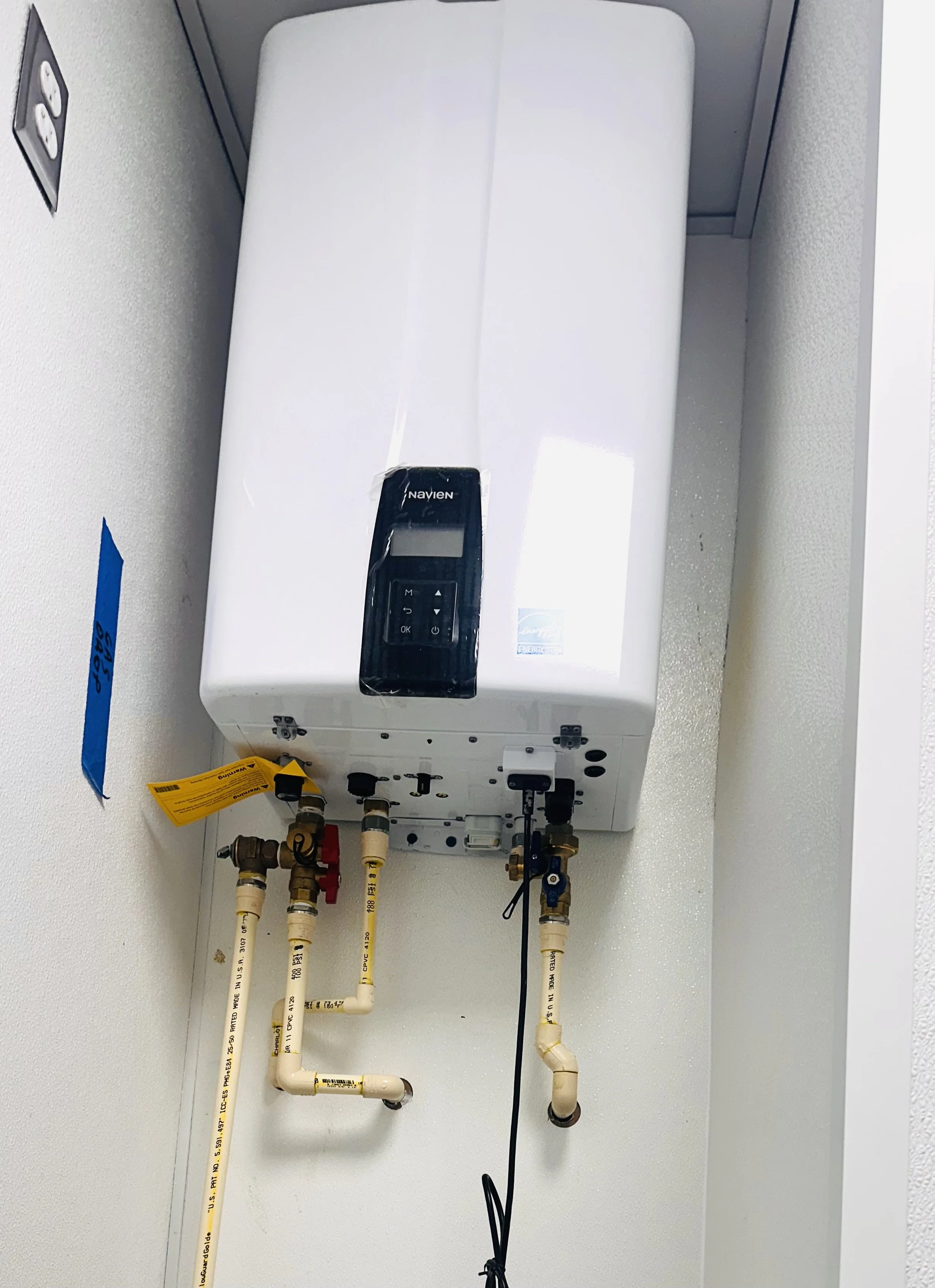 Navien Tankless Water Heater Installation
