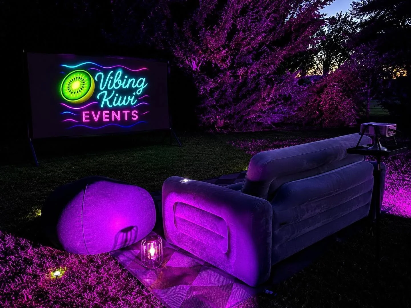 ✨ Proof you don&rsquo;t need our biggest package to create something magical ✨

This is our Family Flick Night package, our second smallest setup, photographed right here in our own backyard (yes&hellip; this is real, not AI 😉).

We wanted something