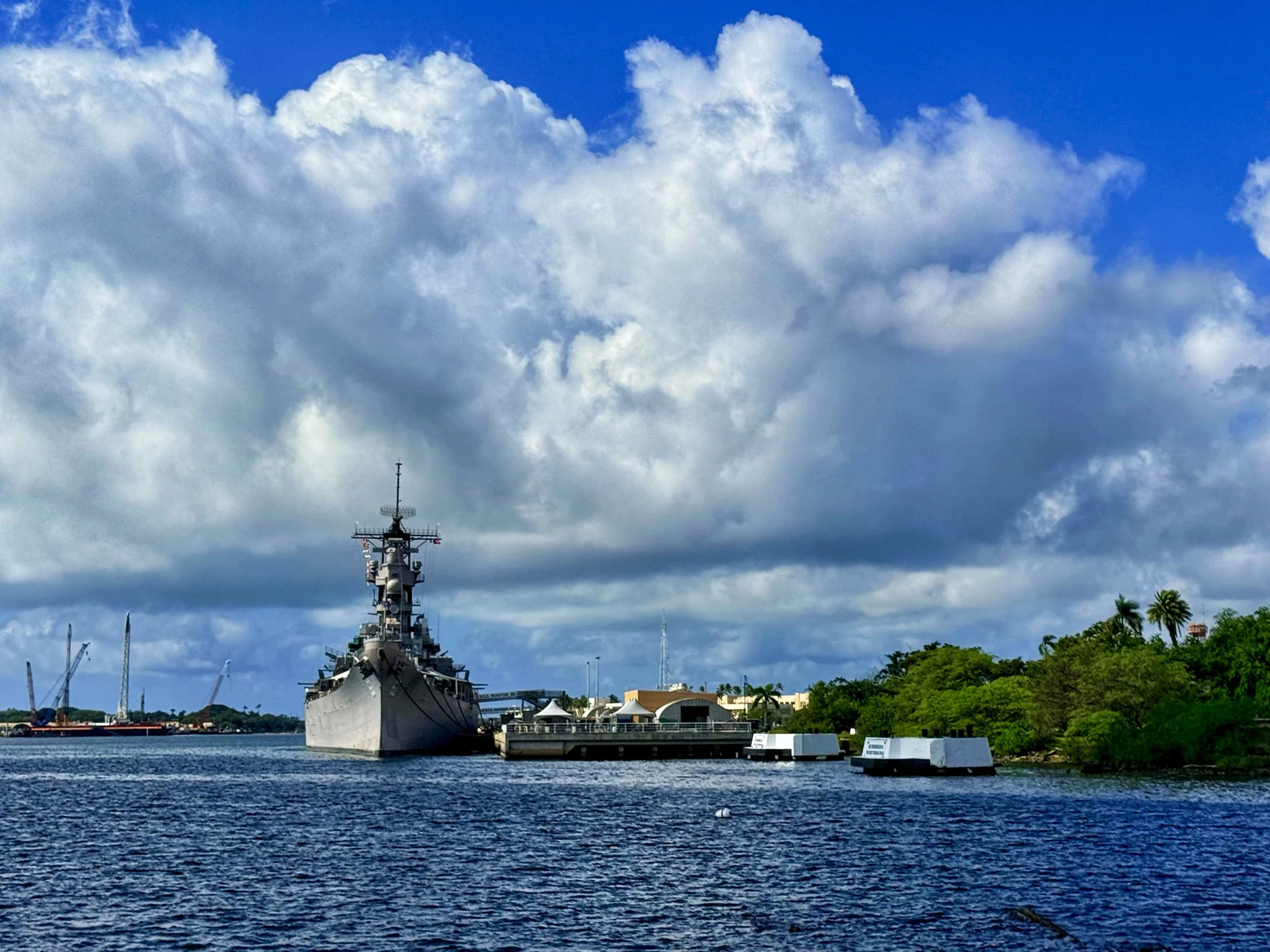 USS Missouri at Pearl Harbor