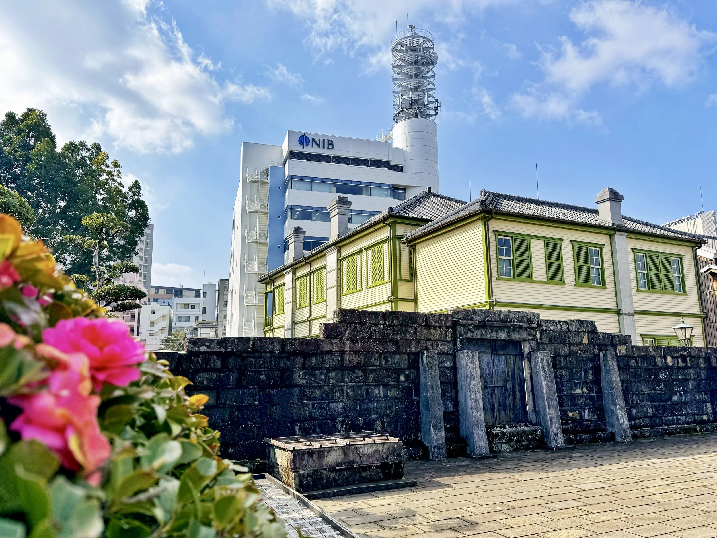 Original Dejima Island wall and gate