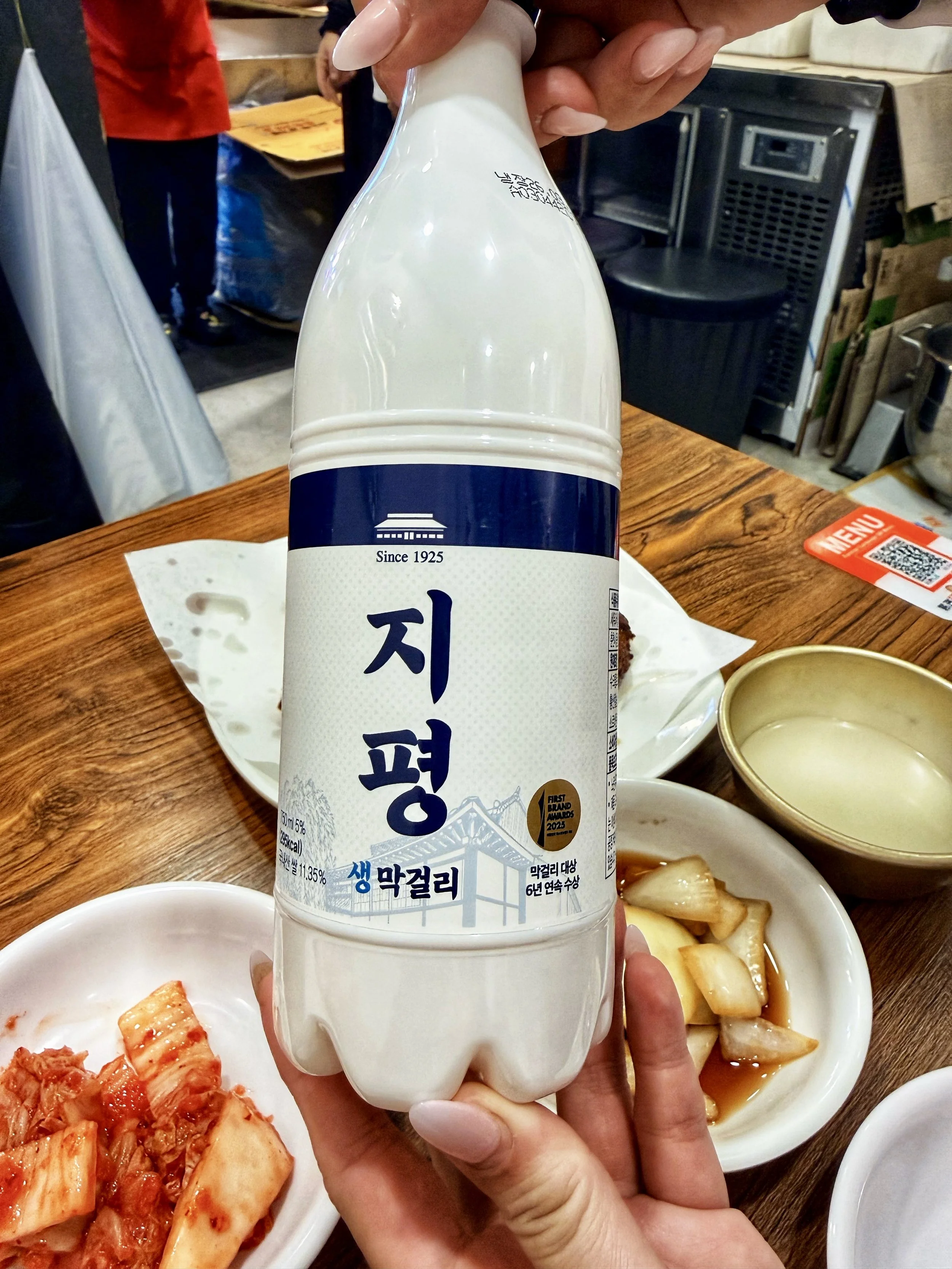 Makgeolli (Korean traditional rice wine)