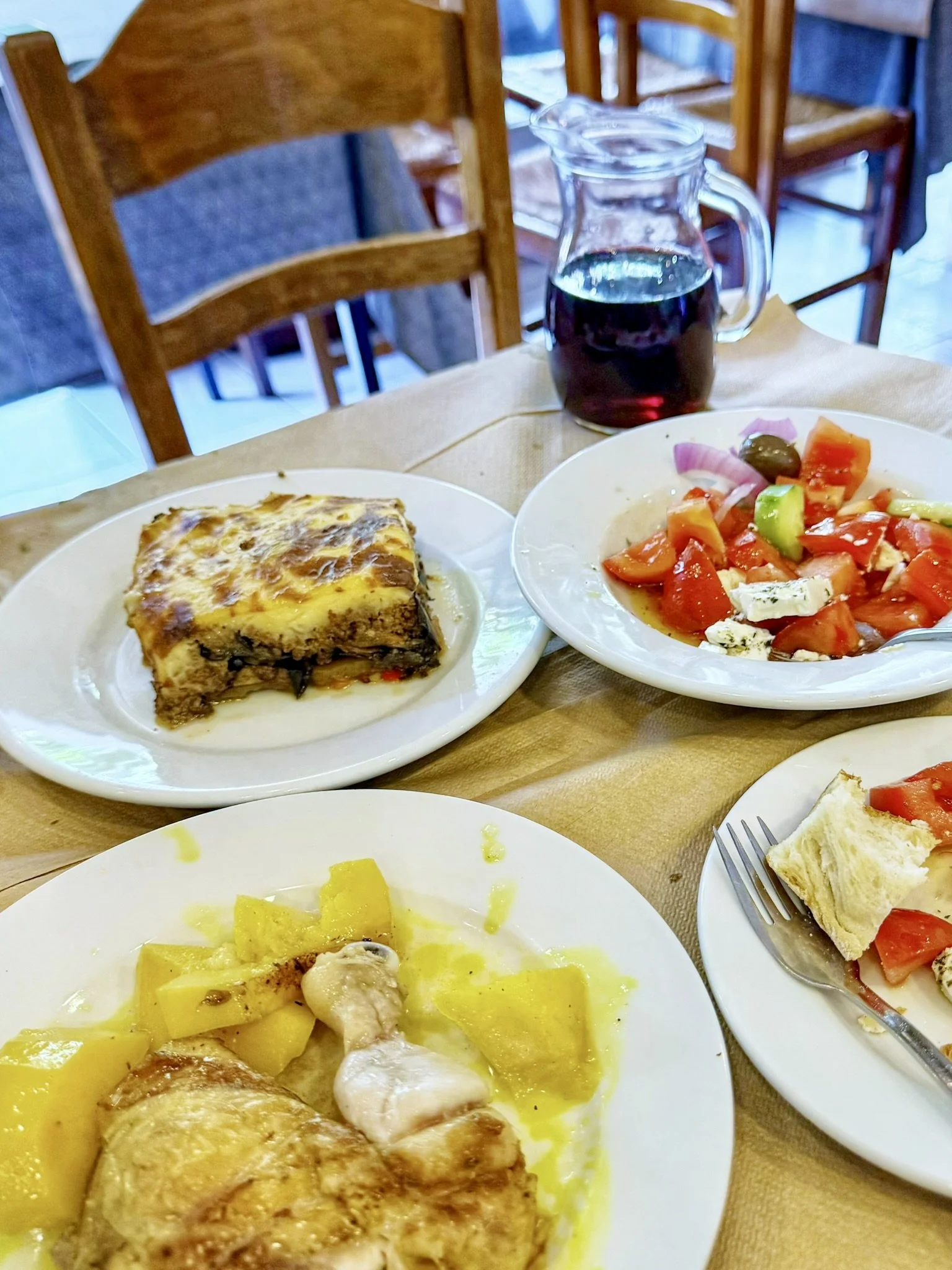 Greek Taverna lunch