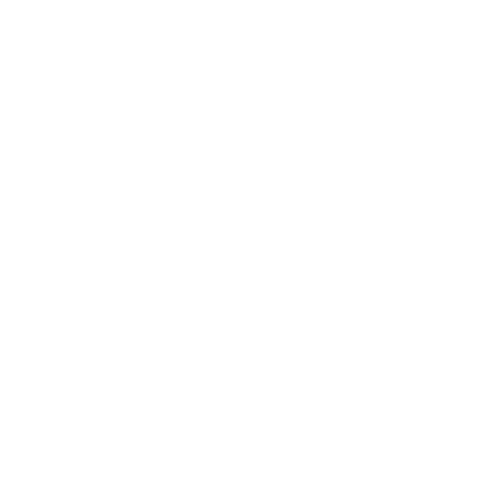 Black background with a white four-pointed star shape centered.