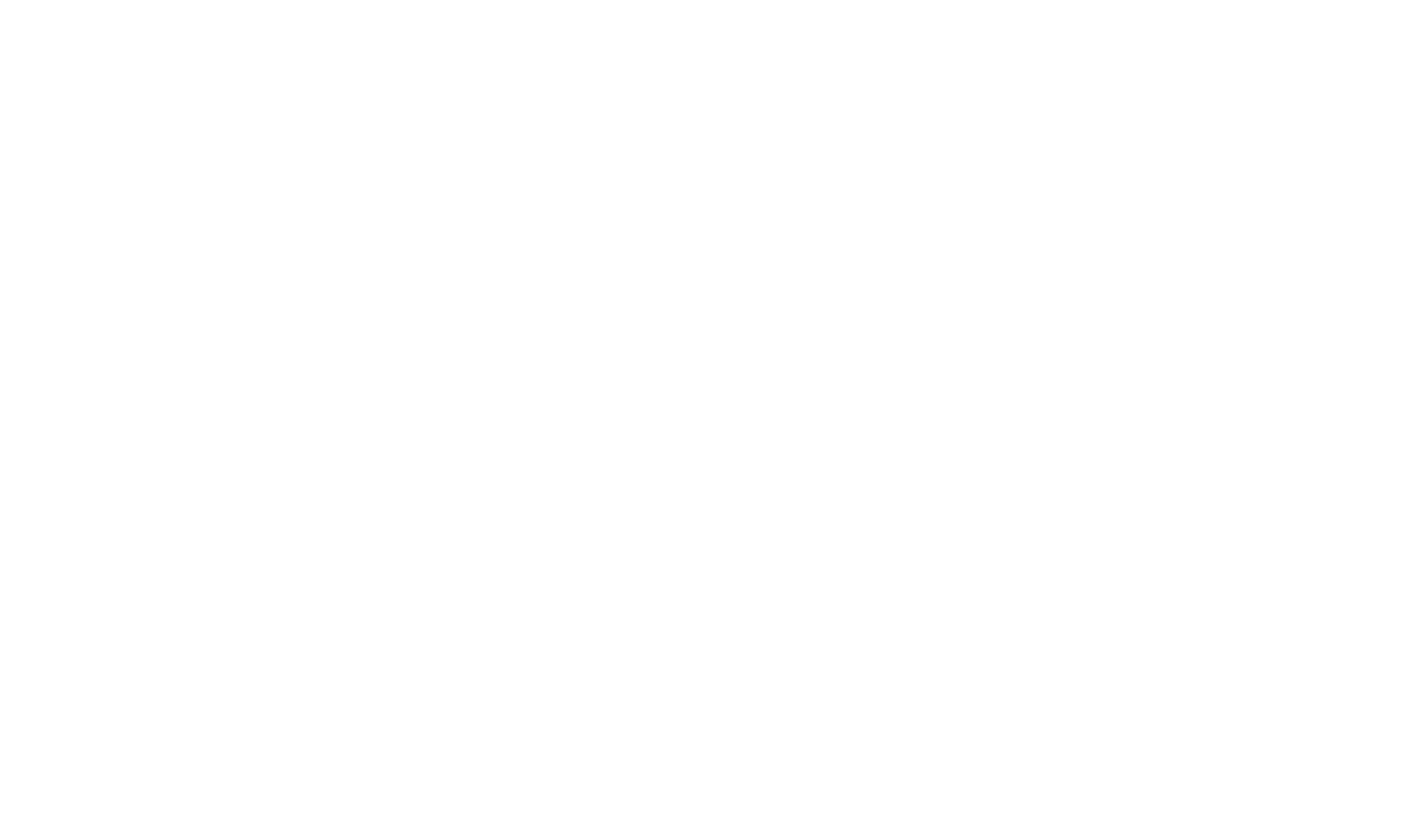 Black and white abstract logo with a central white star-shaped figure surrounded by concentric lines forming an oval shape.