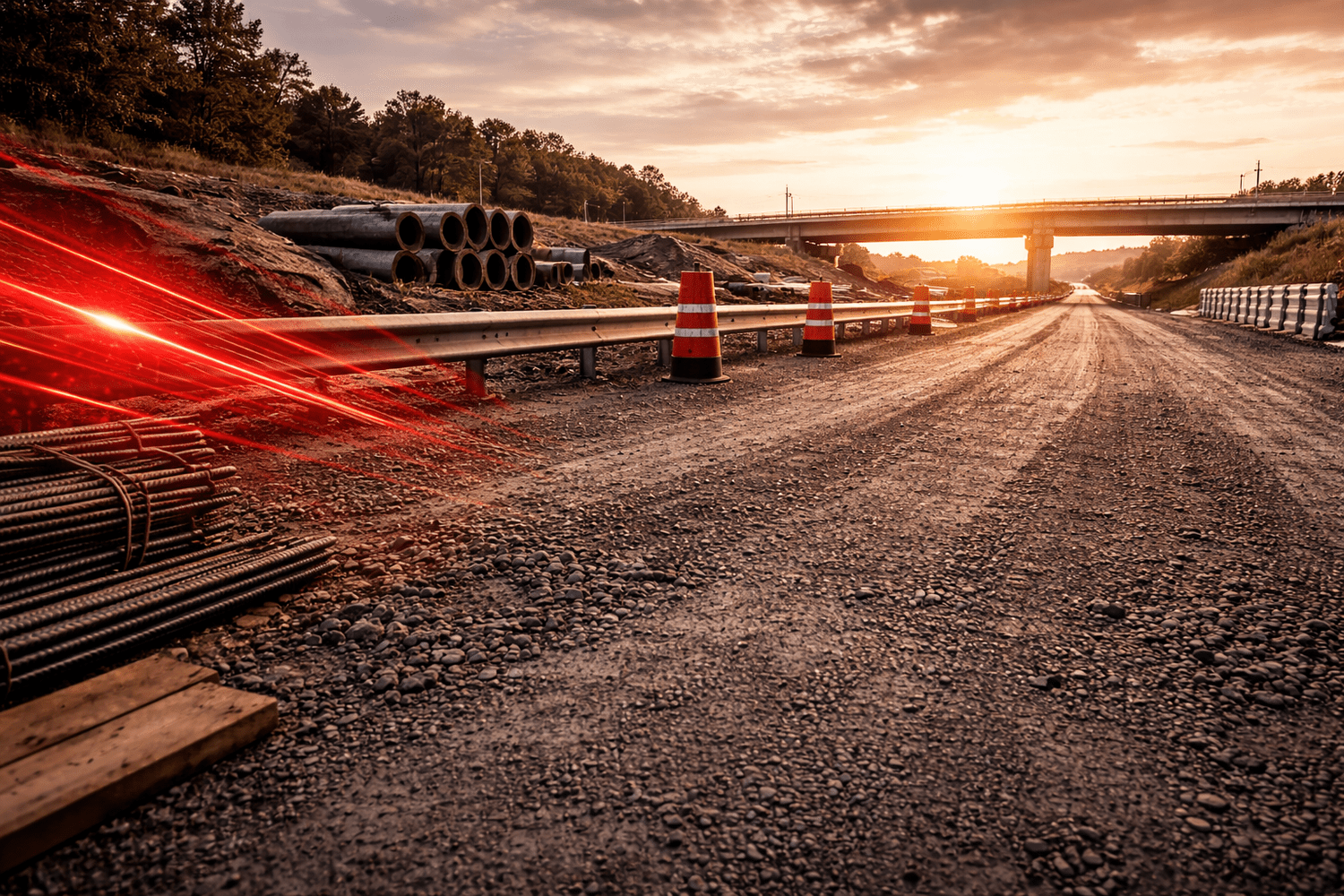 Northwest Indiana construction and infrastructure project