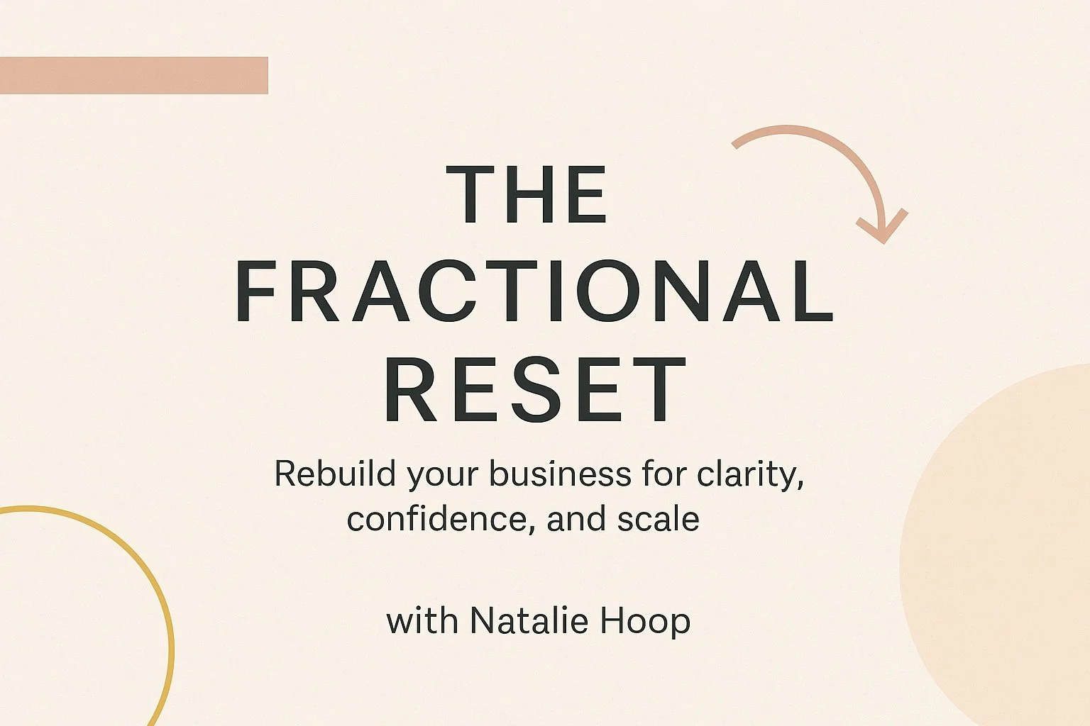 The Fractional Reset