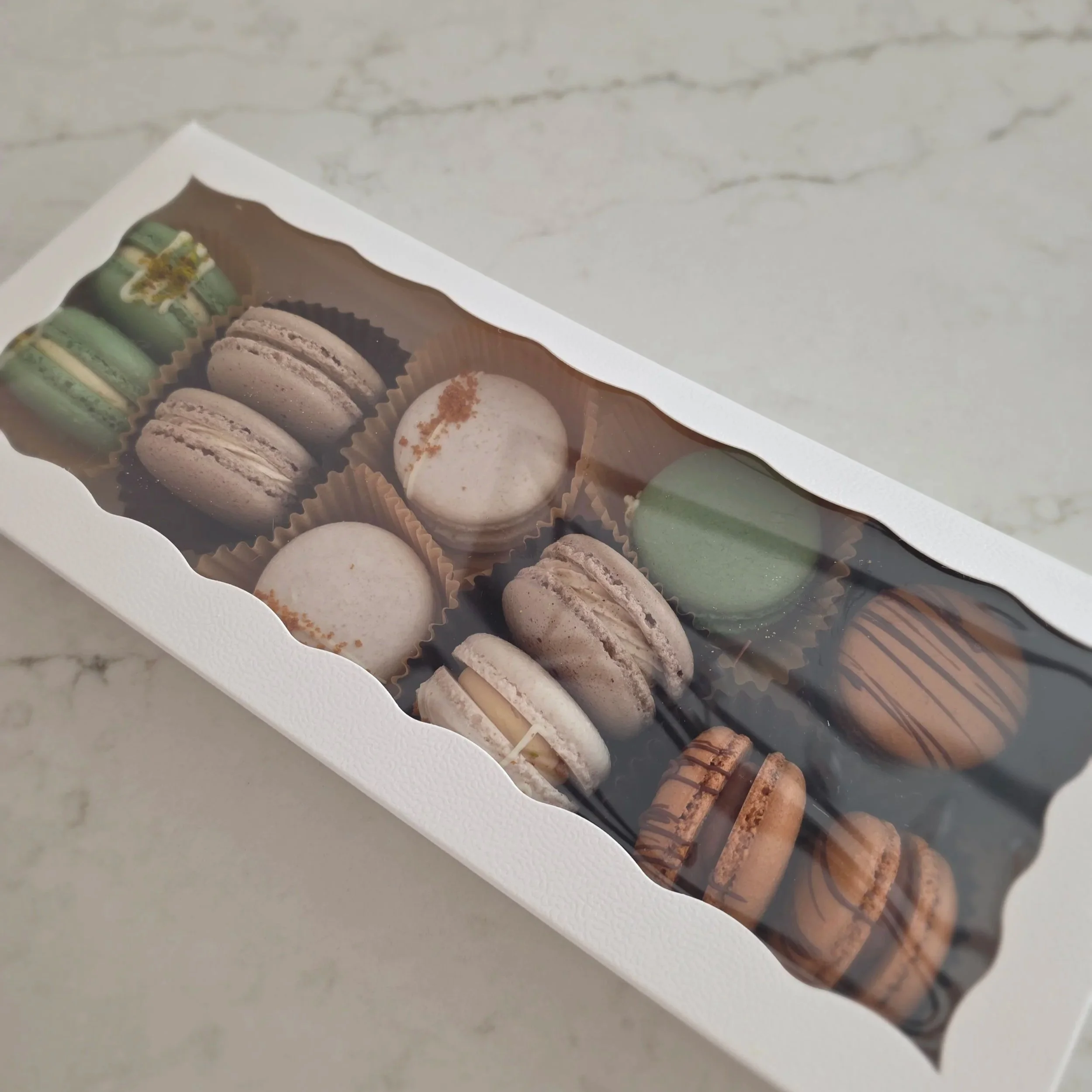 One Dozen Custom French Macarons