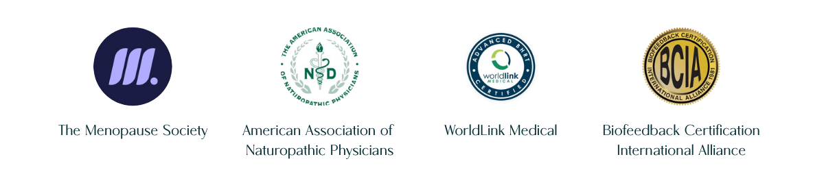 Image displaying multiple medical and health organization logos including WADA, NSD, WorldLink Medical, BCIA, and others, arranged in a horizontal row.