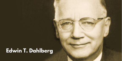 Photo of Edwin J. Dahlberg.