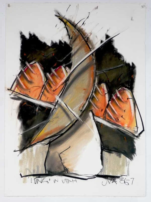 pastel drawing
