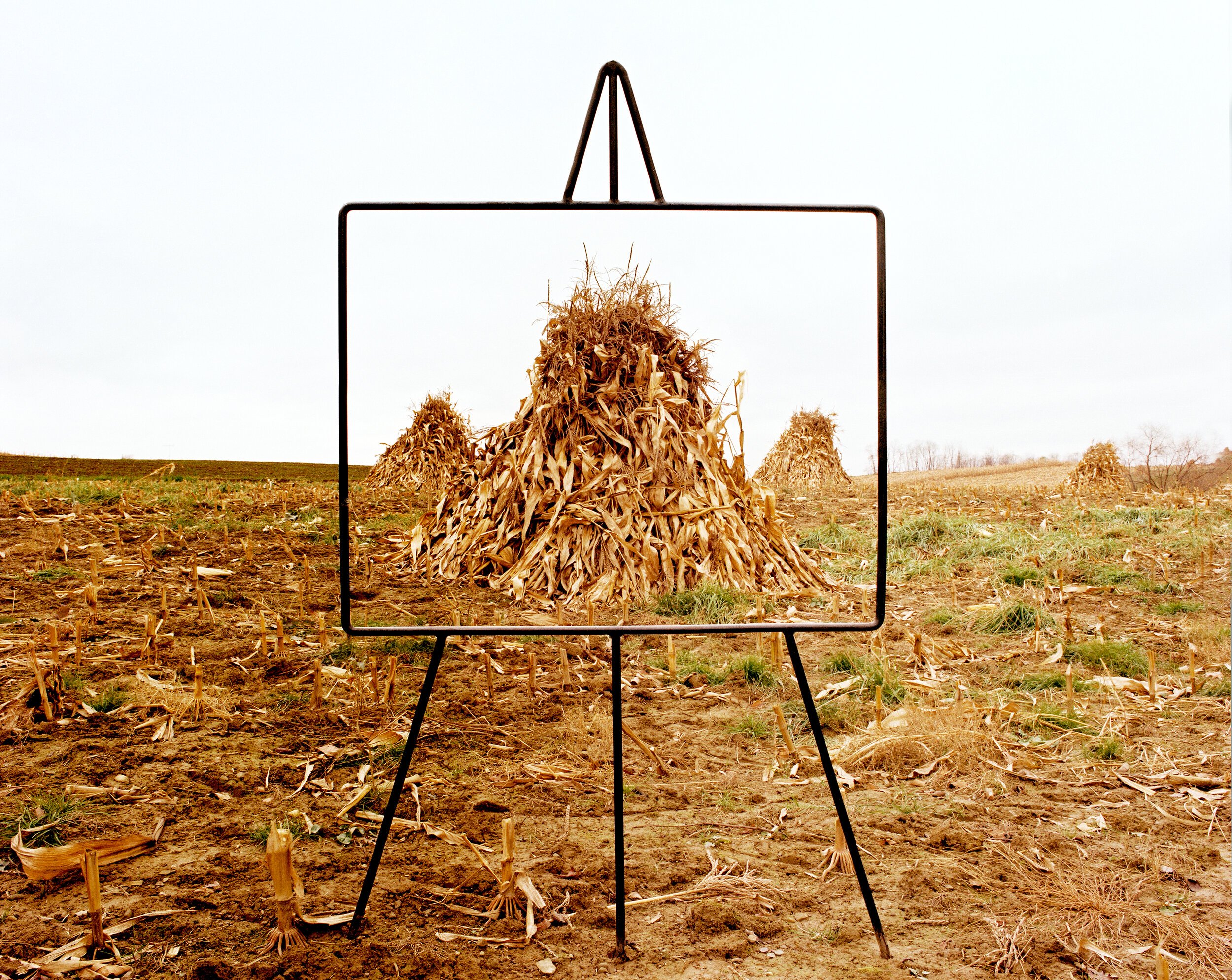 Amish Easel Landscape, Lancaster, PA