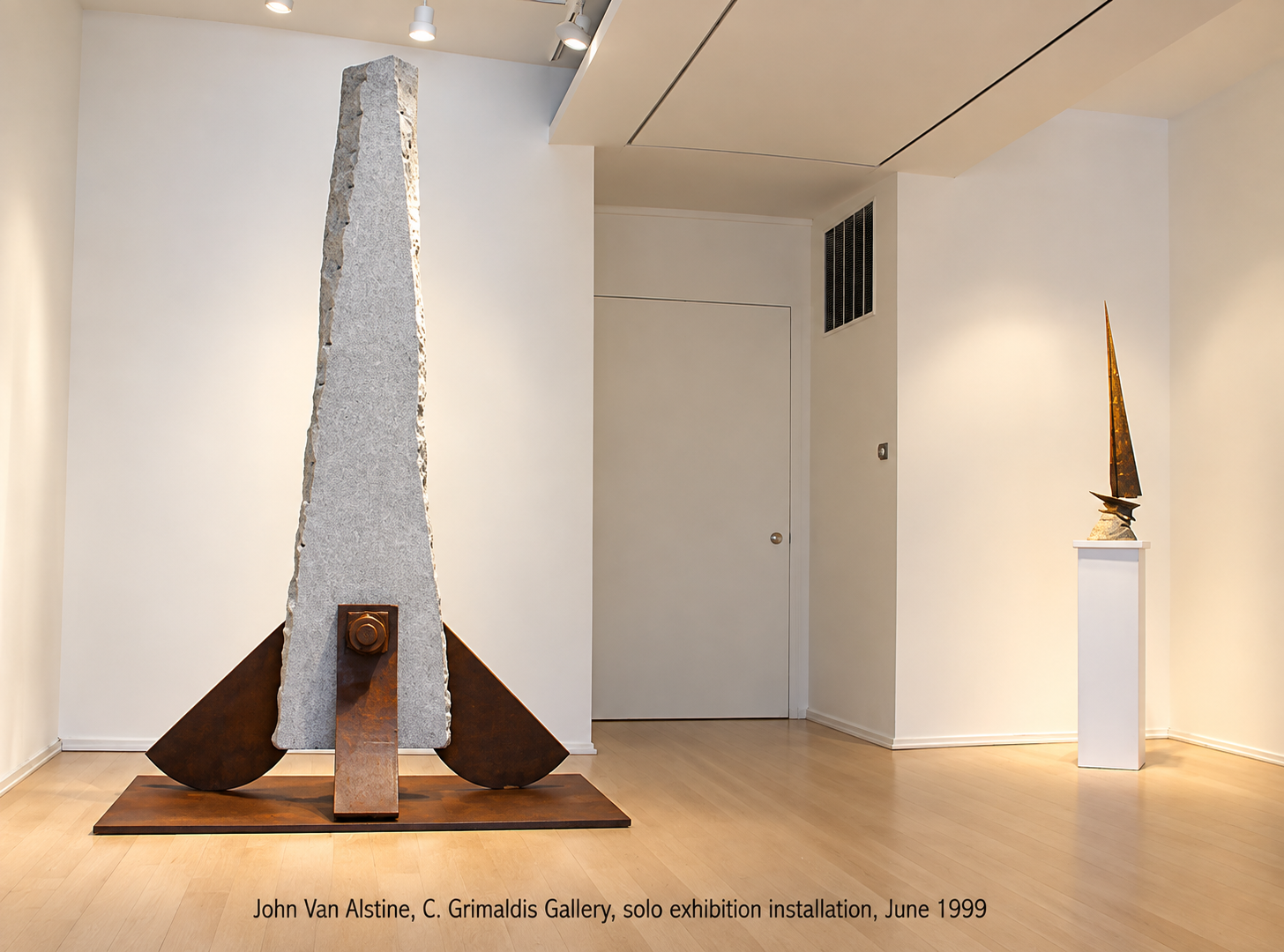 1999 installation at Grimaldis Gallery, Baltimore, MD