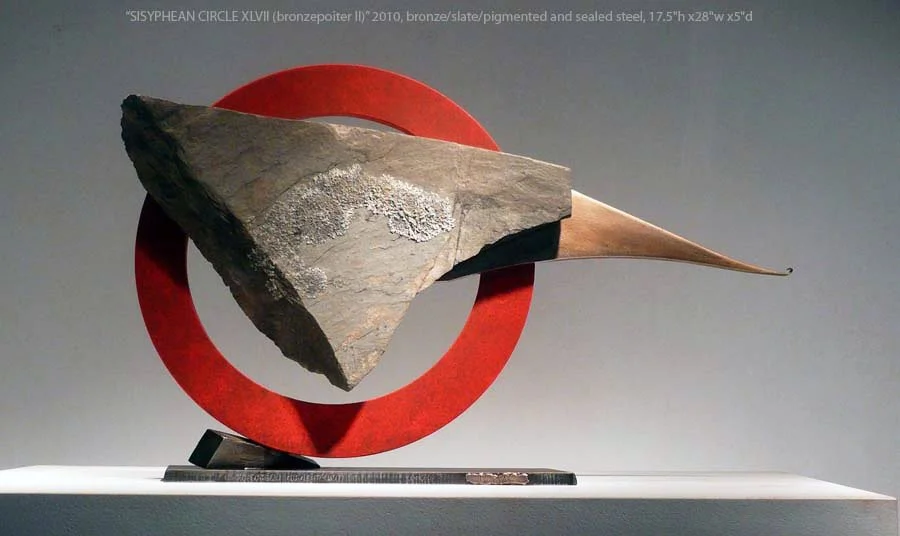 Sisyphean Circle XLVII (Bronze Pointer II)  (T-10-35)