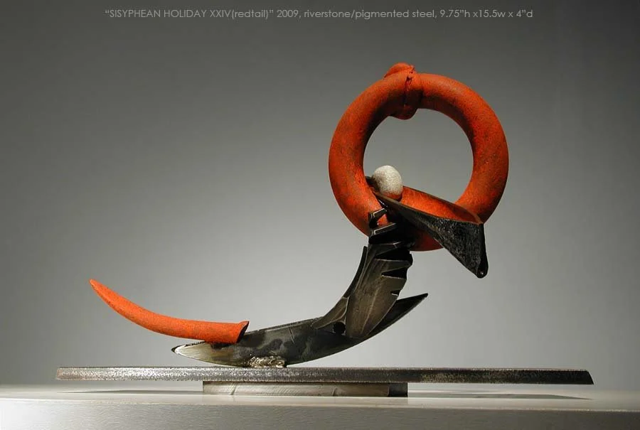 Sisyphean Holiday XXIV (Redtail)  (T-09-34)