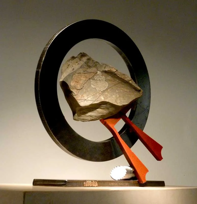 Sisyphean Circle LXVI (Red Ribbon)   (T-15-29)