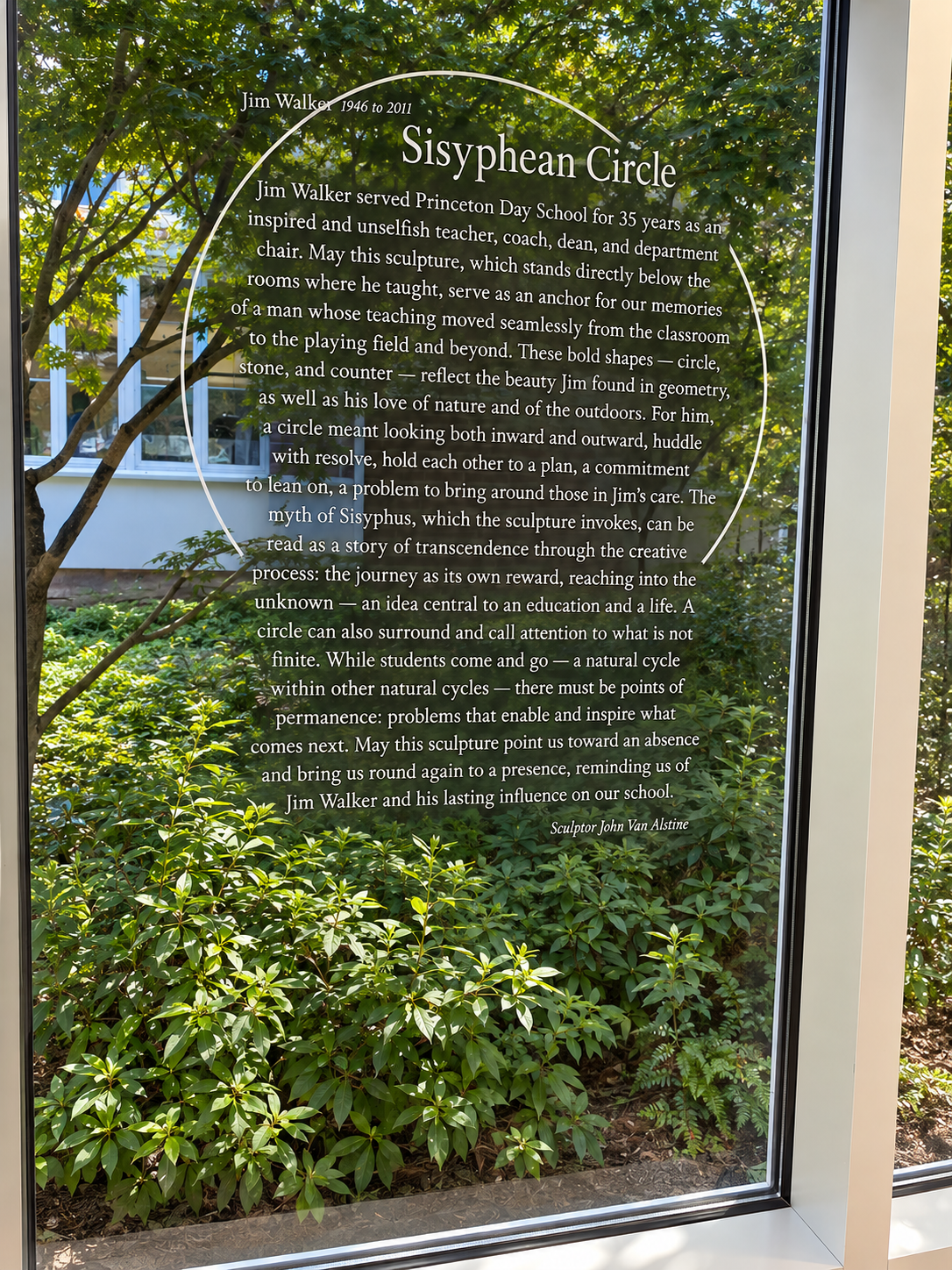 window inscription