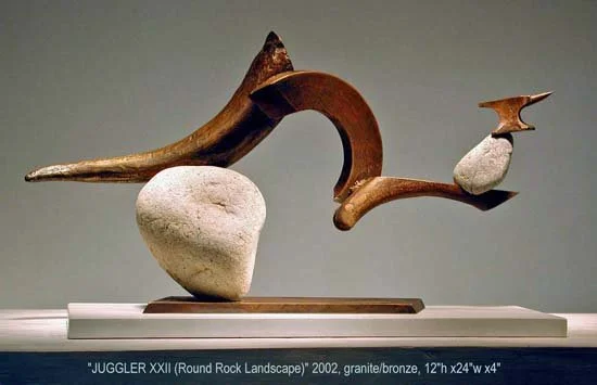 Juggler XXII (Round Rock Landscape)
