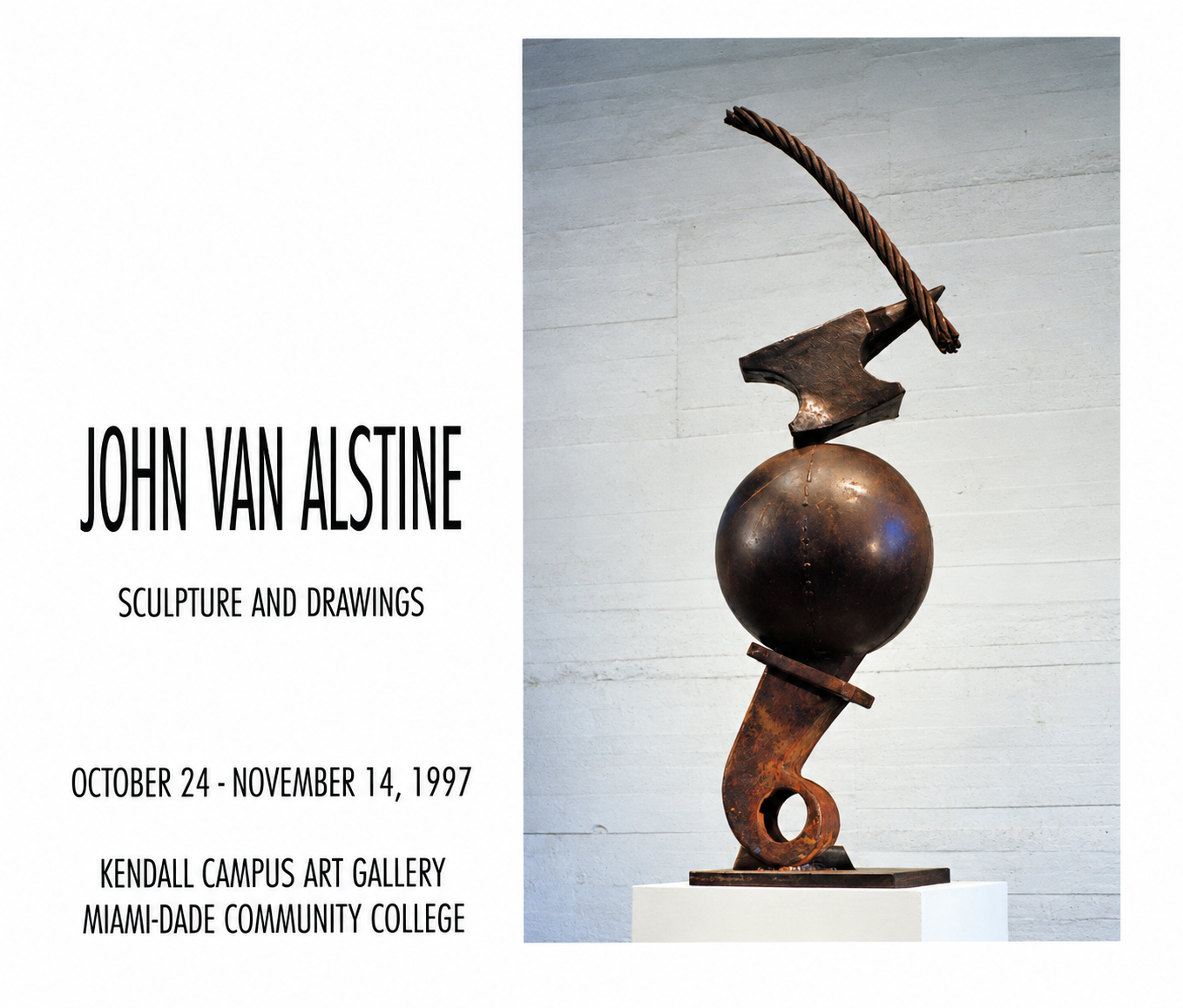 Kendall Campus Gallery Miami-Day CC solo exhibition 1997