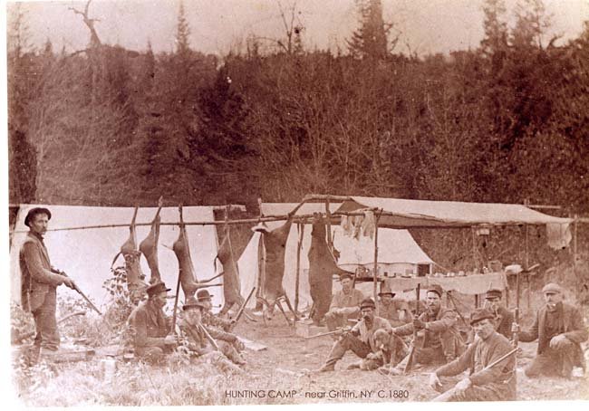 Village of Griffin, NY (near Wells) c.1880