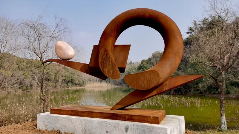 Installed 2022 Wuhu Sculpture Garden, Wuhu, China