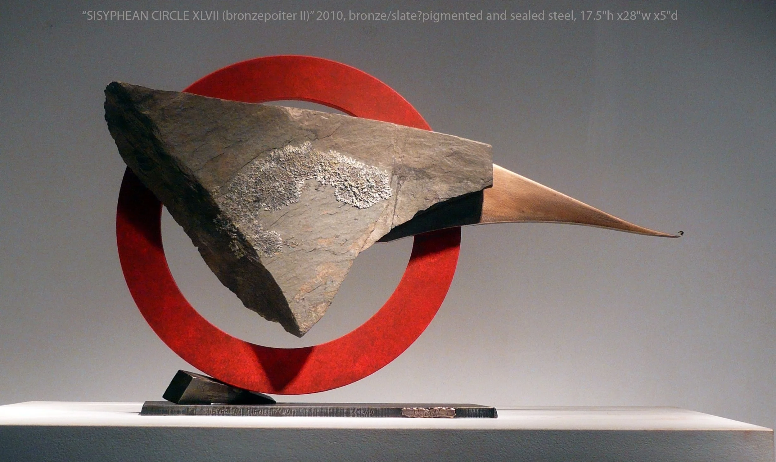 Sisyphean Circle XLVII (Bronze Pointer II)  (T-10-35)