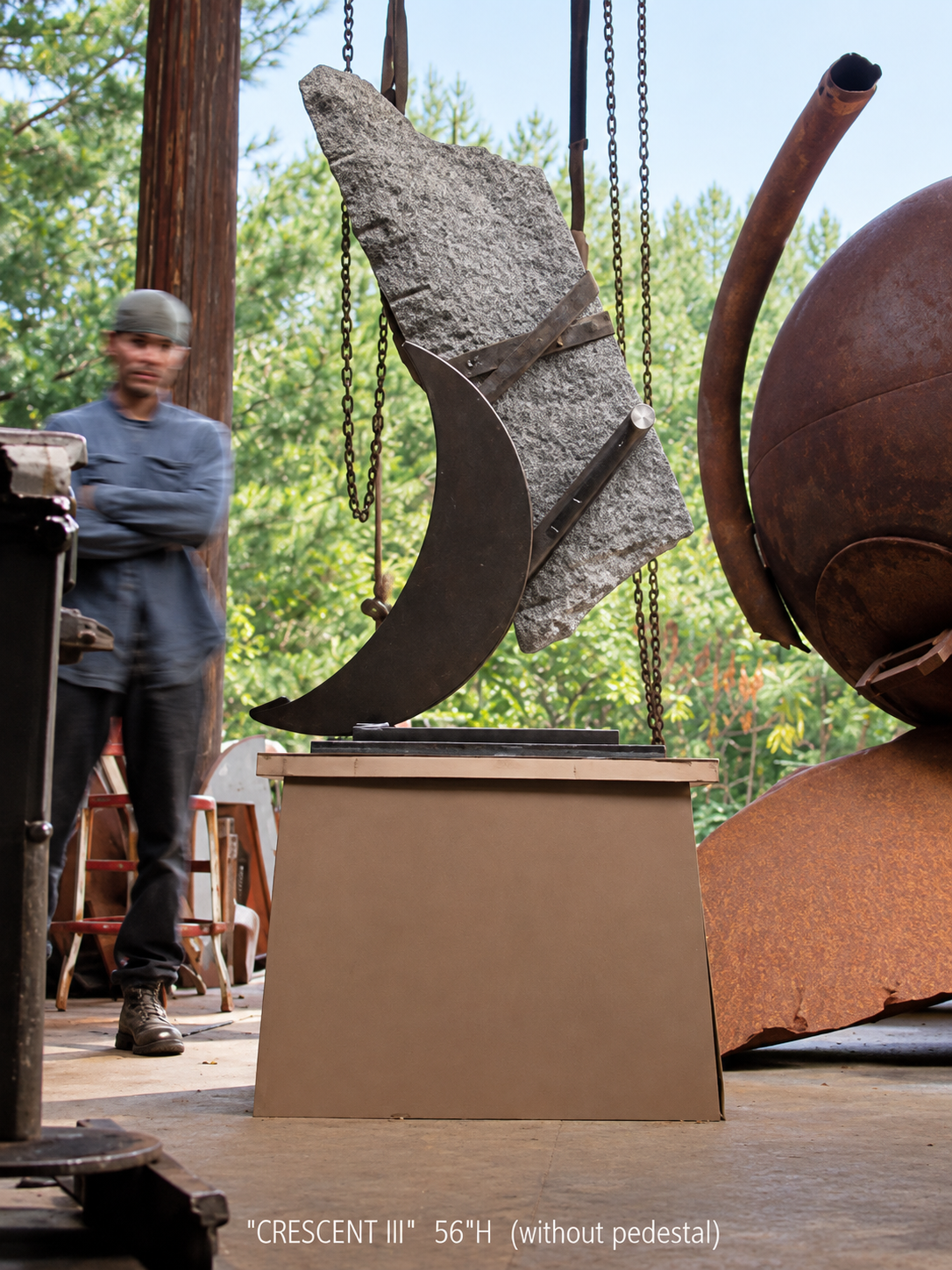 during fabrication with JVA Wells studio 2003