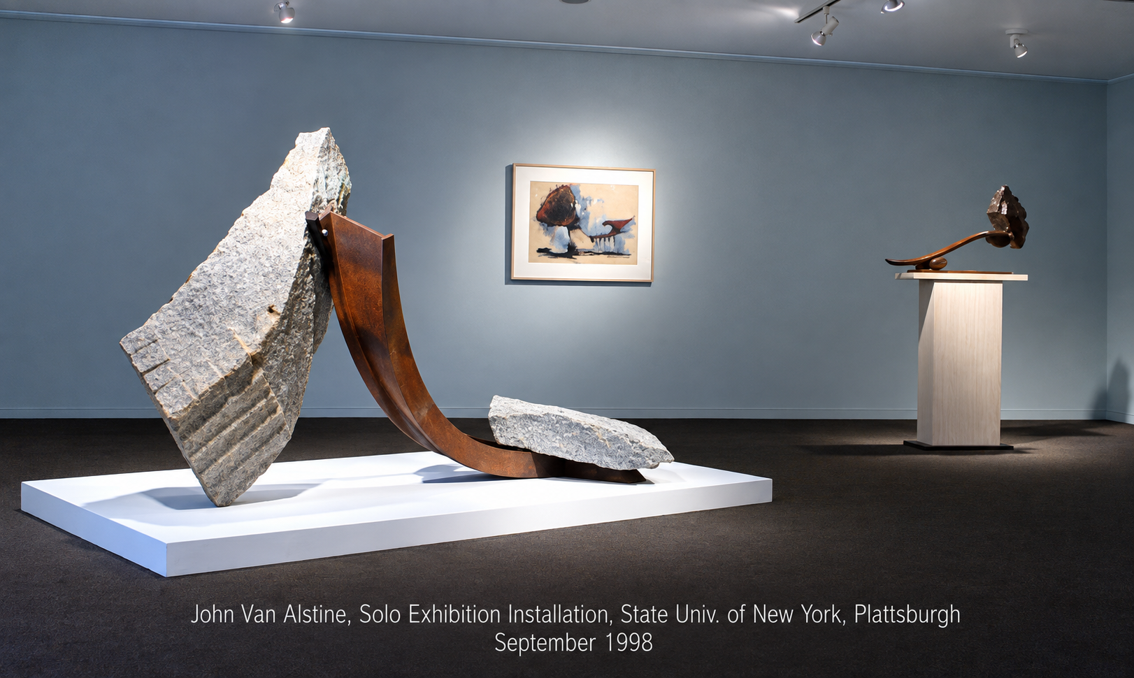 Installation, Burke Art Gallery SUNY Plattsburgh, NY 1998