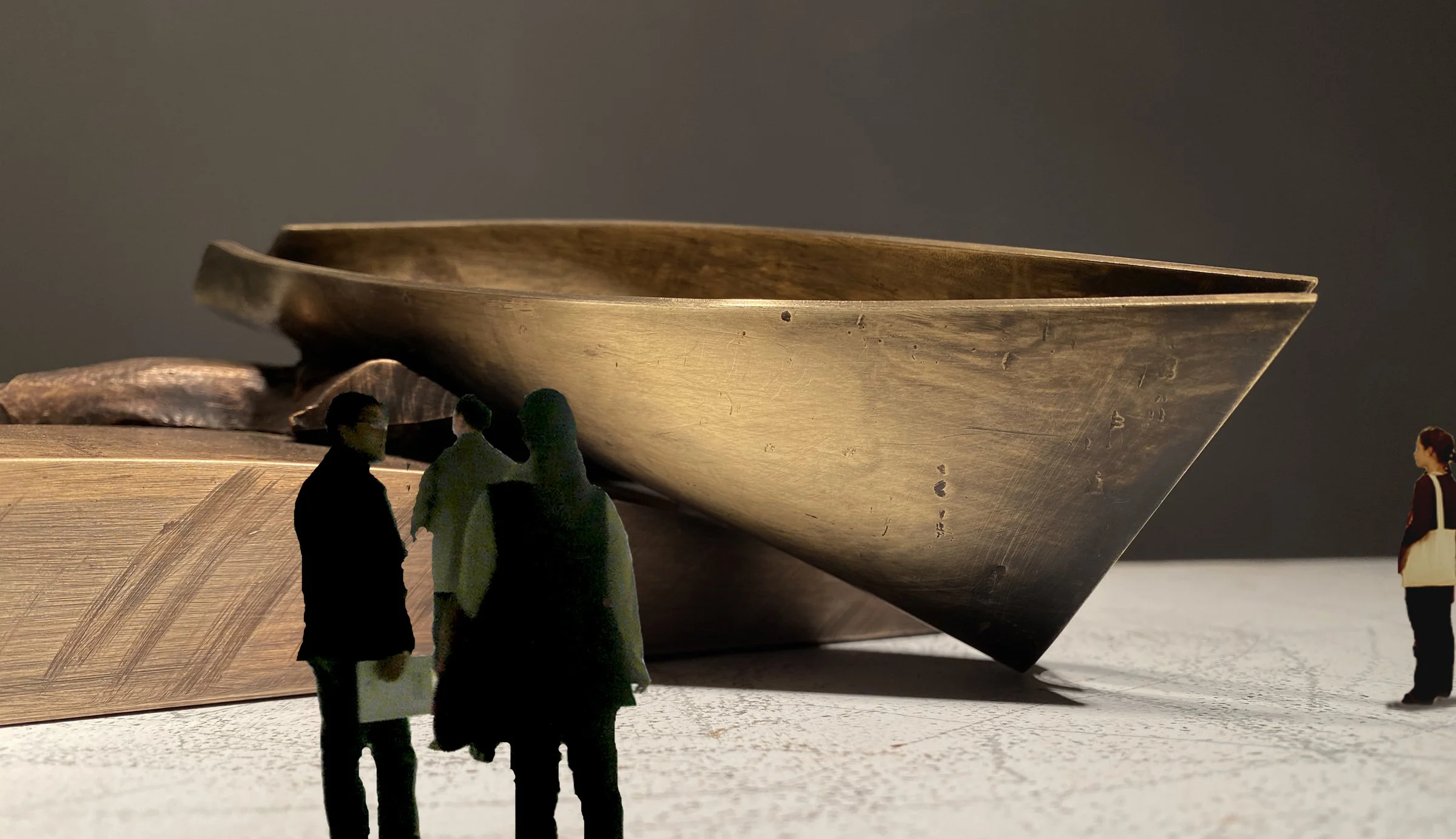 VanAlstine_PASSAGE-STRAINER_height3meters_bronze_close.jpg