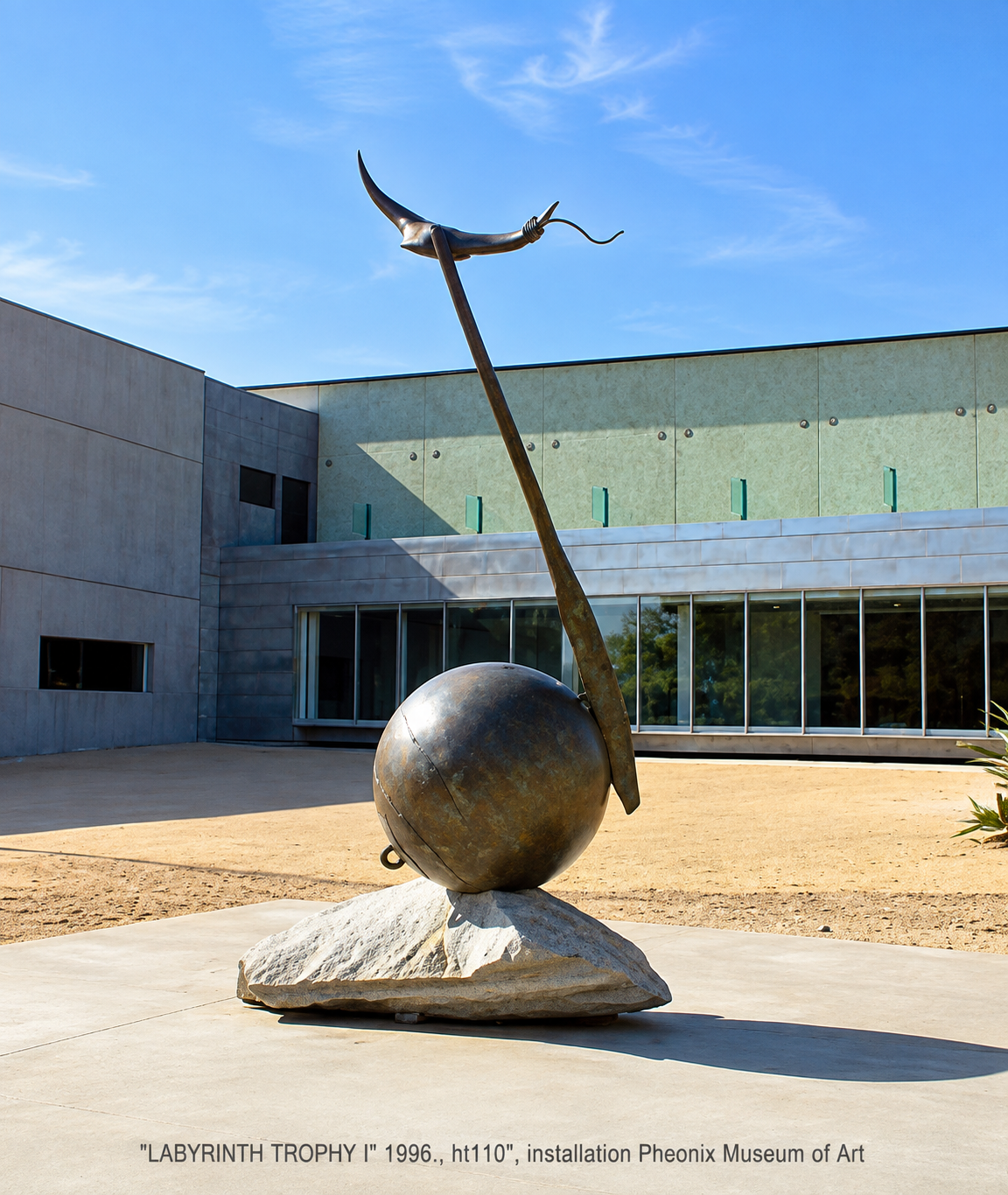 Installed at the Phoenix Museum, AZ