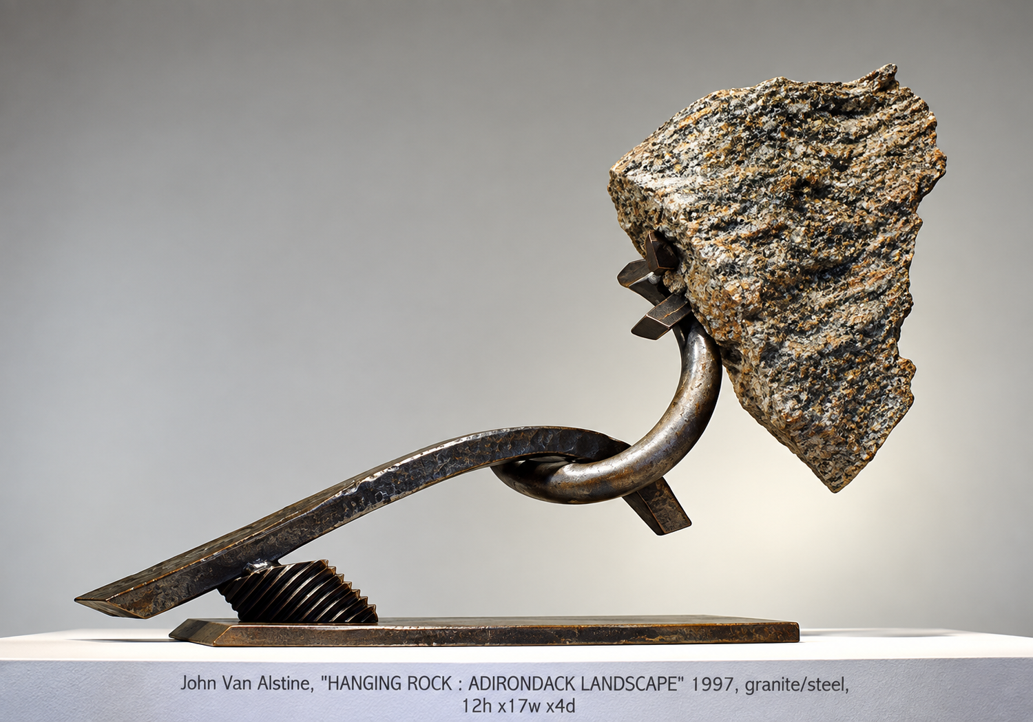 Hanging Rock (Adirondack Mt Landscape) (S-97-12)