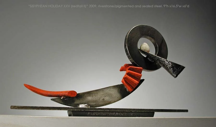 Sisyphean Holiday XXV (Redtail 2) (T-09-36)