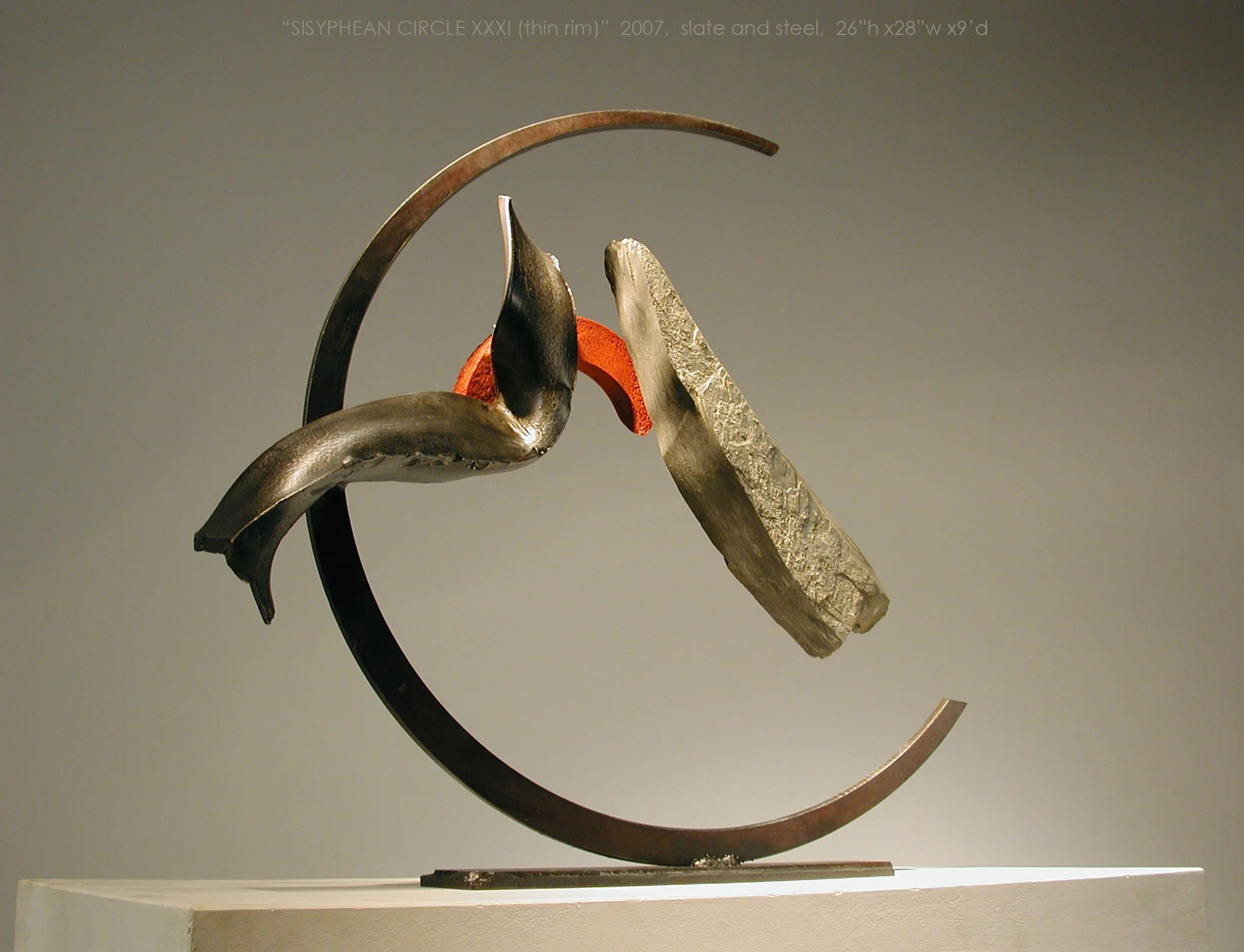 Sisyphean Circle XXXI (Thin Rim)