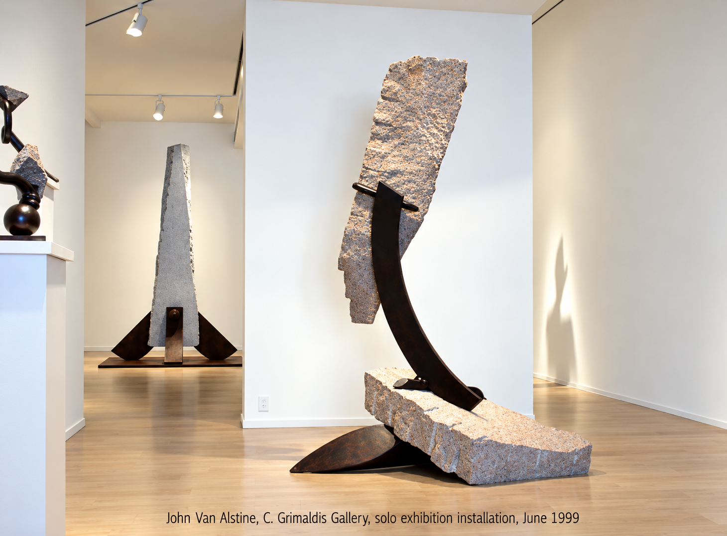 1999 installation at Grimaldis Gallery, Baltimore, MD
