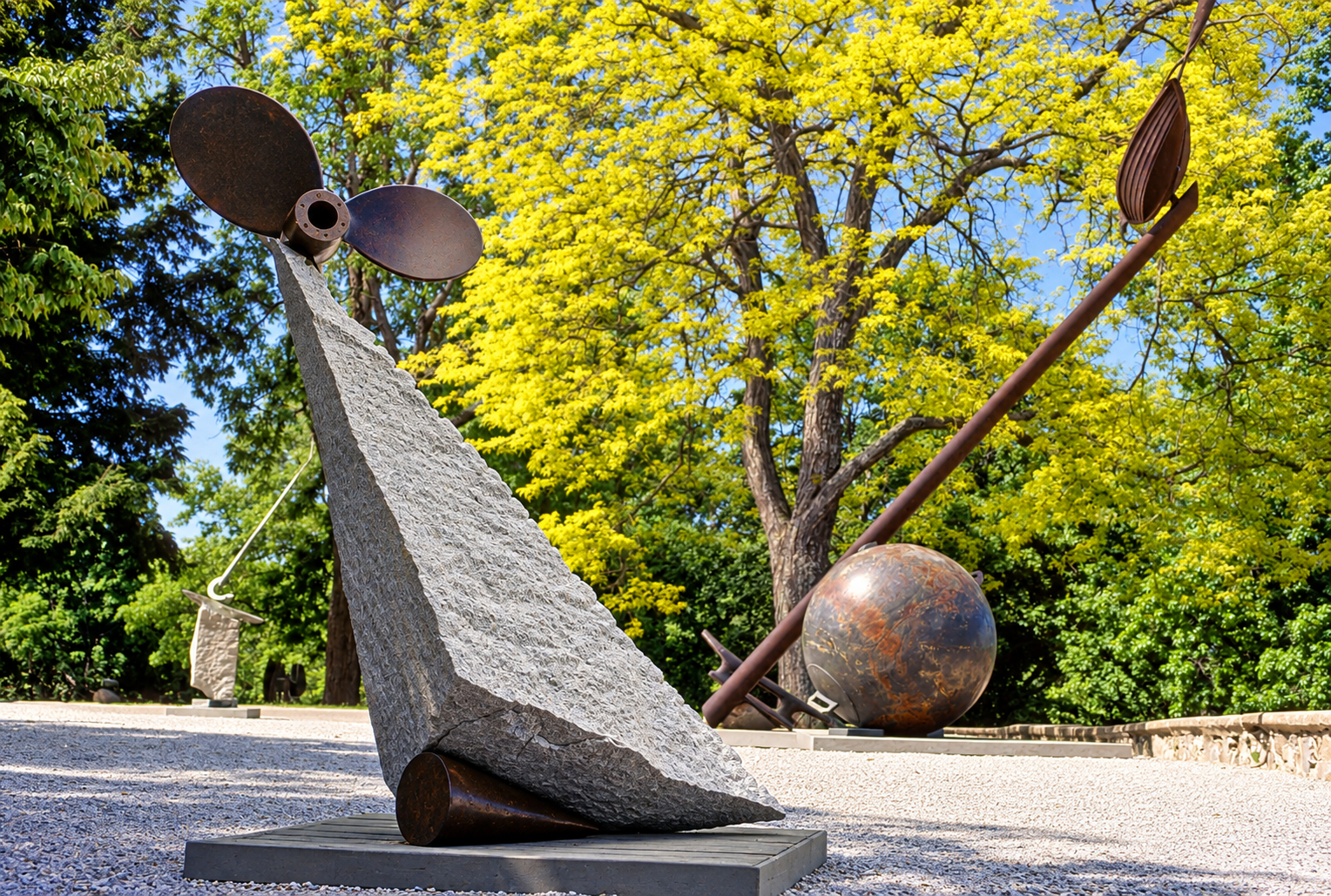 at the DeCordova Museum solo exhibit 1996, Lincoln, MA
