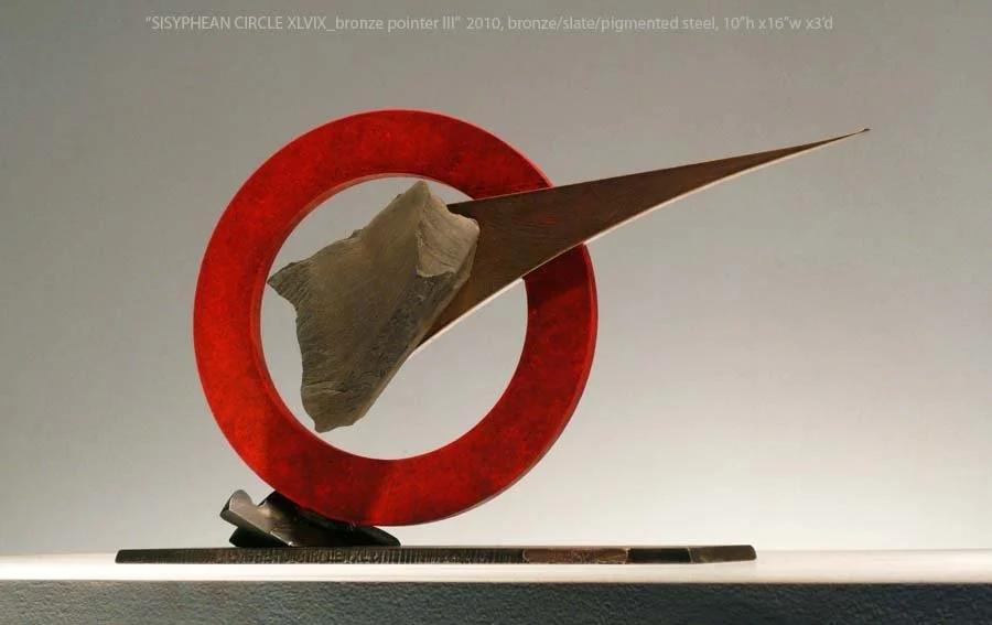 Sisyphean Circle XLIX - Bronze Pointer III  (T-10-37)