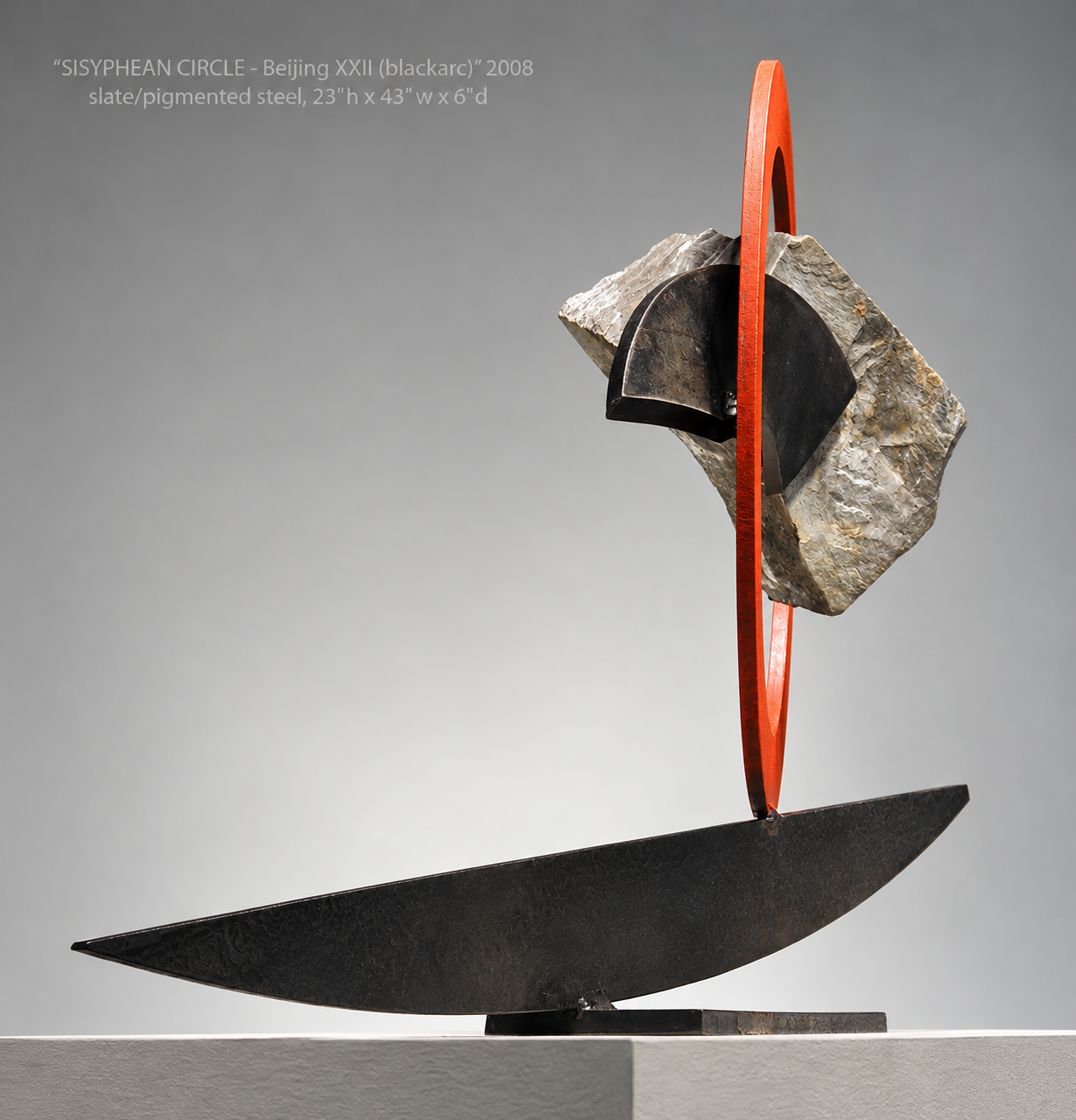 Sisyphean Circle - Beijing XXII (Black Arc) (T-08-35)