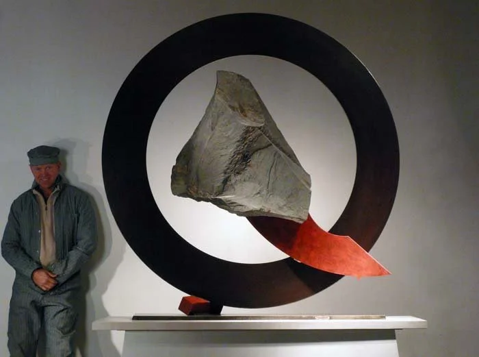 Sisyphean Circle (Diagonally Down)  (T-13-22)