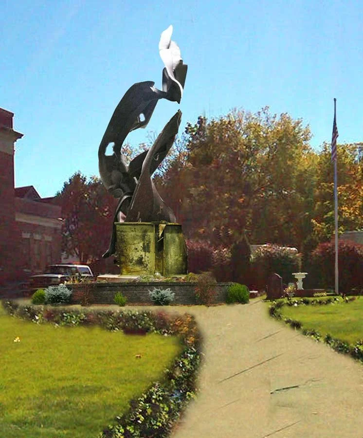 West lawn - Saratoga Fire House