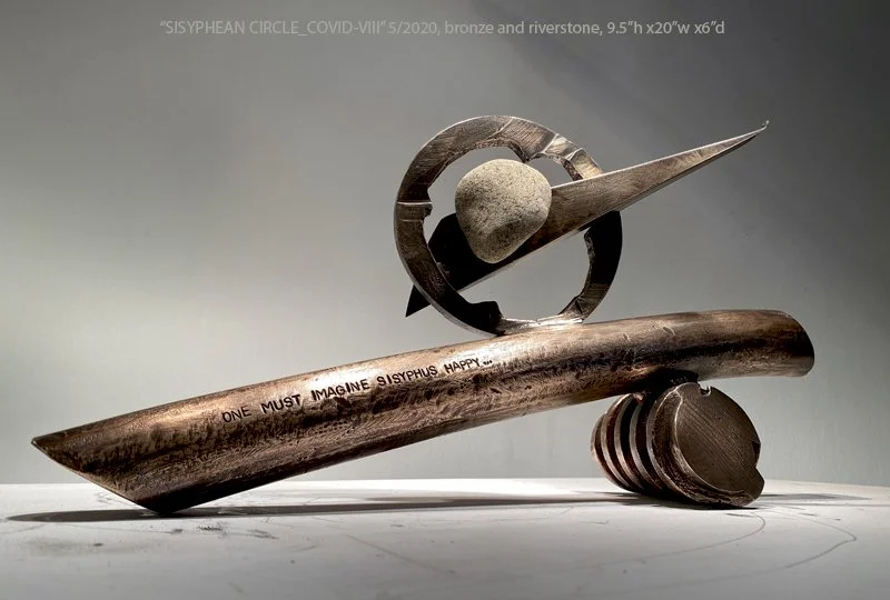 Sisyphean Circle_Covid VIII: One Must Imagine Sisyphus Happy...   (T-20-24)