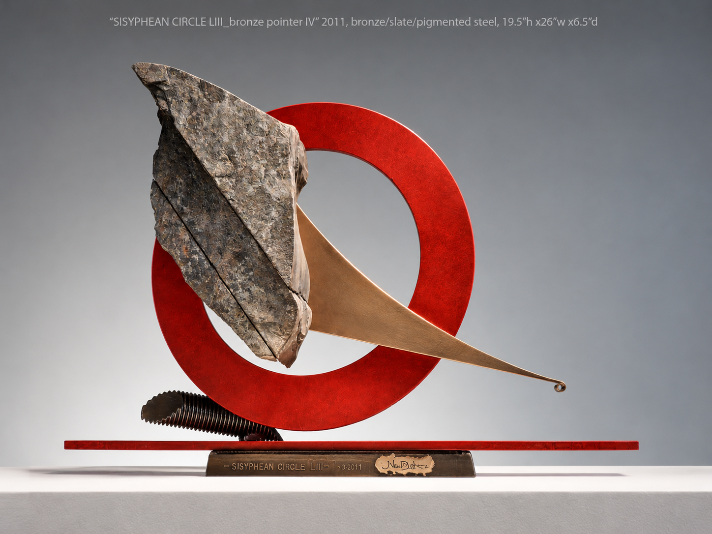 Sisyphean Circle LIII - Bronze Pointer IV  (T-11-06)