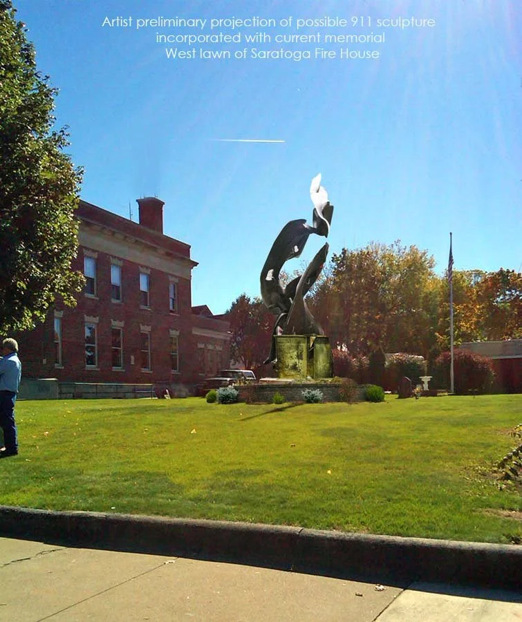 West lawn - Saratoga Fire House